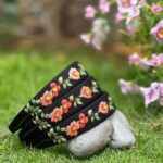 Flowers Embroidered Headband