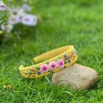 Rose Floral Embroidered Headband